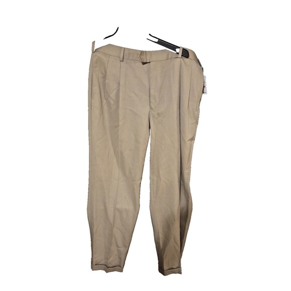 Brooks Brothers Men’s Dress Pants 36x32 Madison Straight Leg Beige NWT - Picture 1 of 7